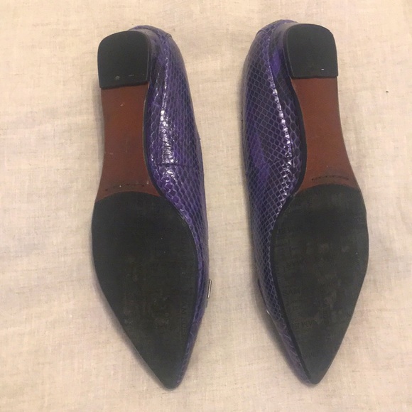 Sam Edelman Electric Blue Embellished Flats - Picture 5 of 7